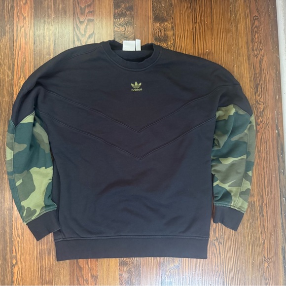 adidas Other - Adidas Black Crewneck Sweatshirt
